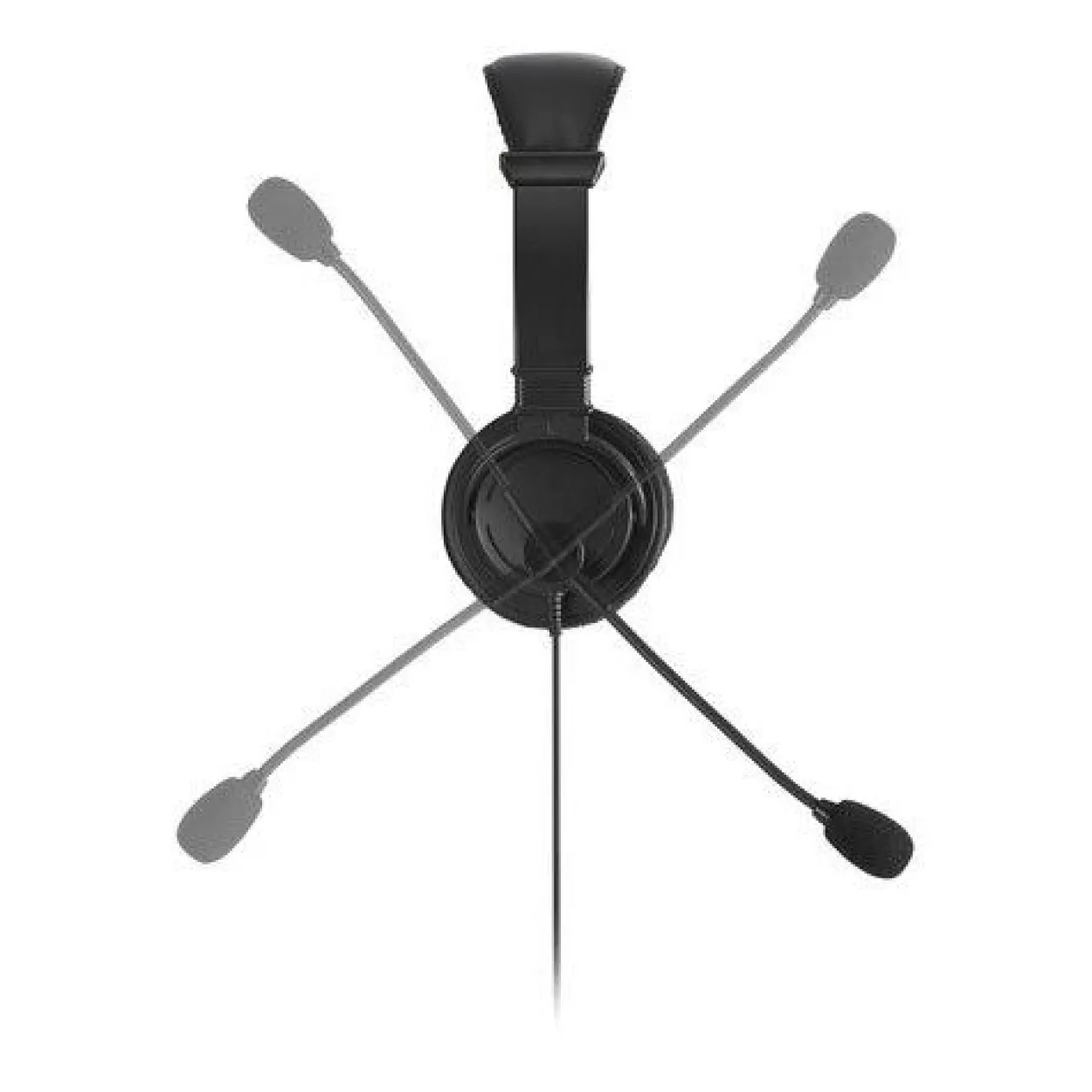 Kensington Headset Hi-Fi mit Mikrofon, USB-C, schwarz