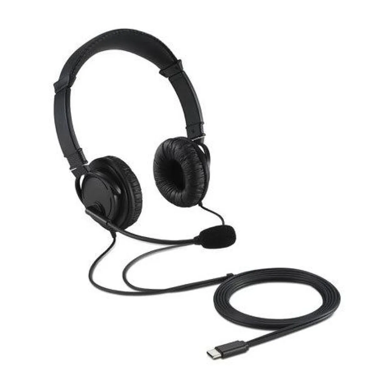 Kensington Headset Hi-Fi mit Mikrofon, USB-C, schwarz