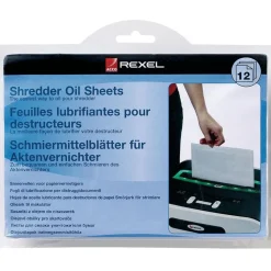 Kensington Rexel Schmiermittel-Blätter für Aktenvernichter 12 Blatt