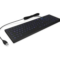 KeySonic KSK-8031 USB Deutsch schwarz (kabelgebunden)