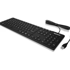 KeySonic KSK-8030 USB Englisch schwarz (kabelgebunden)