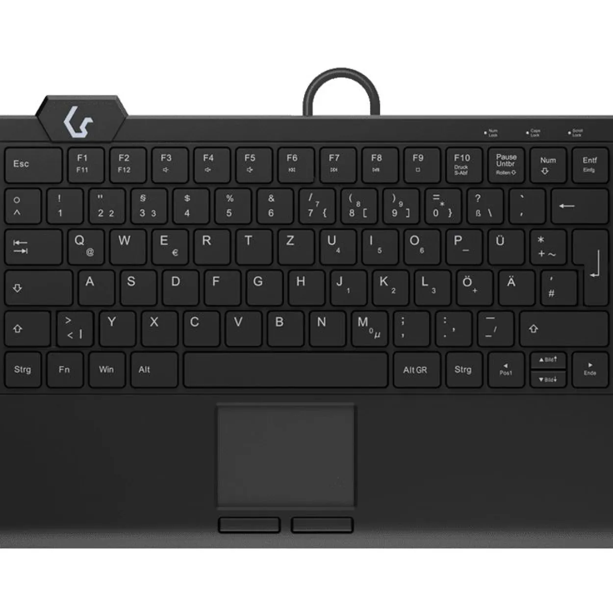 Keysonic TAS KSK-5210ELU (DE) Mini Touchpad schwarz
