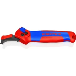 Knipex Abisolierwerkzeug Ø8-28mm Längsschn einstellb.Kerbt Kerbtiefe einst Rundschn