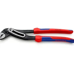 Knipex Alligator 88 02 300, Rohr- / Wasserpumpen-Zange (rot/blau, 9-stufig verstellbar)