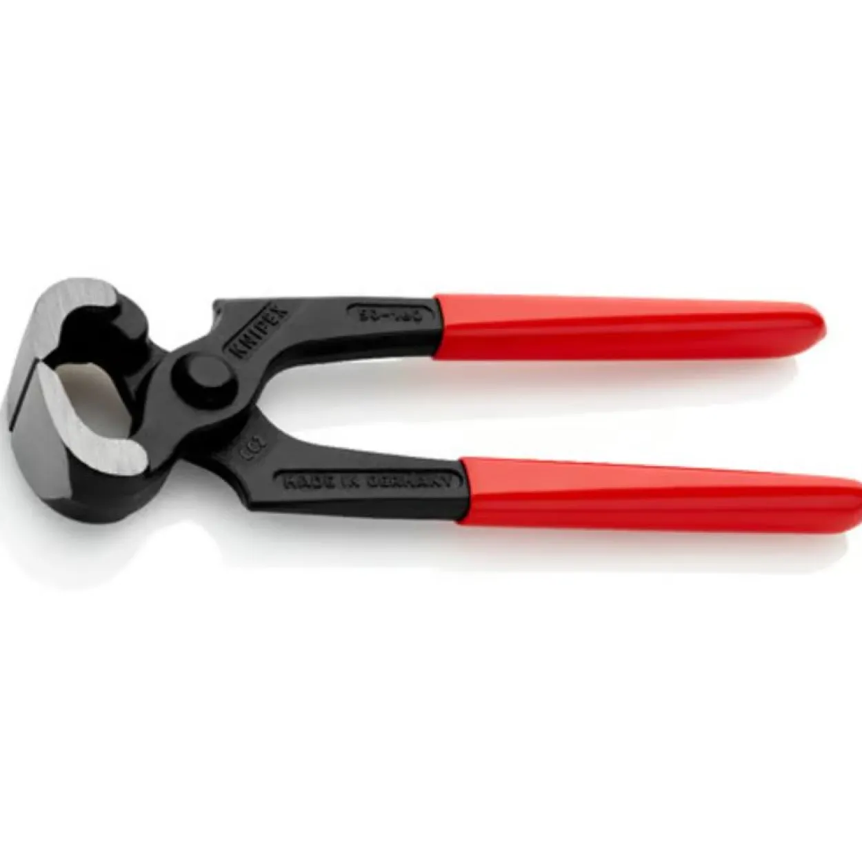 Knipex Kneifzange 50 01 160, Kneif- / Monierzange (rot/schwarz, Länge 160mm)
