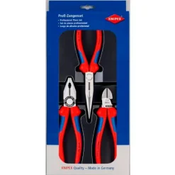 Knipex 00 20 11  Montage-Paket mit drei Zangen