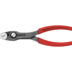 KNIPEX TwinGrip Frontgreifzange 150 mm, Griffe kunststoffüberzogen