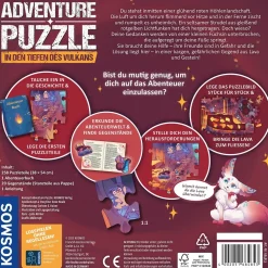 Kosmos Adventure Puzzle: In den Tiefen des Vulkans