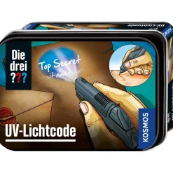 Kosmos Die drei ??? UV-Lichtcode (Metalldose)