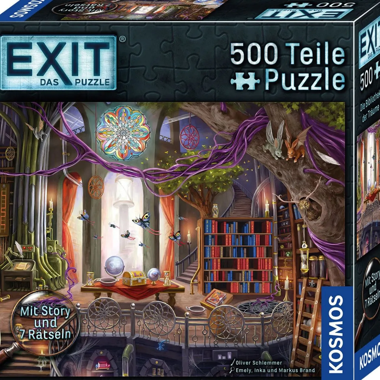 Kosmos EXIT - Das Puzzle: Die Bibliothek der Träume 500 Teile
