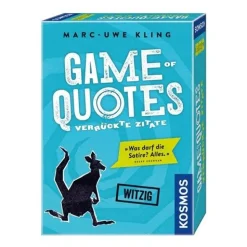 Kosmos Game of Quotes (Marc-Uwe Kling)