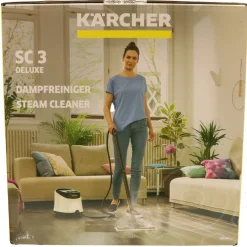 Kärcher SC 3 Deluxe 1 l 1900 W Schwarz, Weiß