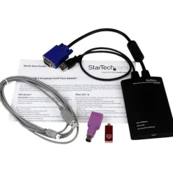KVM Startech TO USB LAPTOP CRASH CART