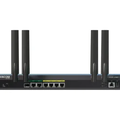 Lancom Multi-WAN SD-WAN Gateway mit 1x SFP/TP, 1x WAN-Ethernet, Dual-SIM 5G, Load Balancing, QoS, 64 ARF-Kontexte, IPSec-VPN (25 Kanäle / opt
