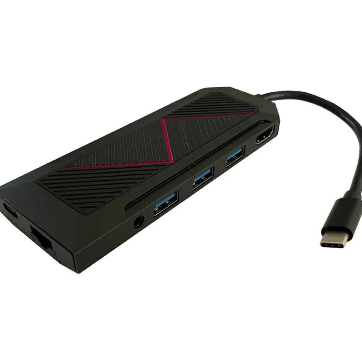 LC-Power HUB LC-HUB--C-MULTI-6-RGB schwarz