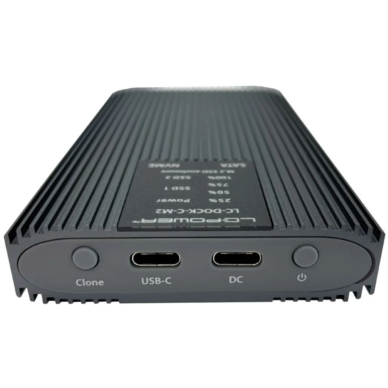 LC-Power LC-DOCK-C-M2 USB3.2 Docking Station NVMe &SATA-M.2 retail