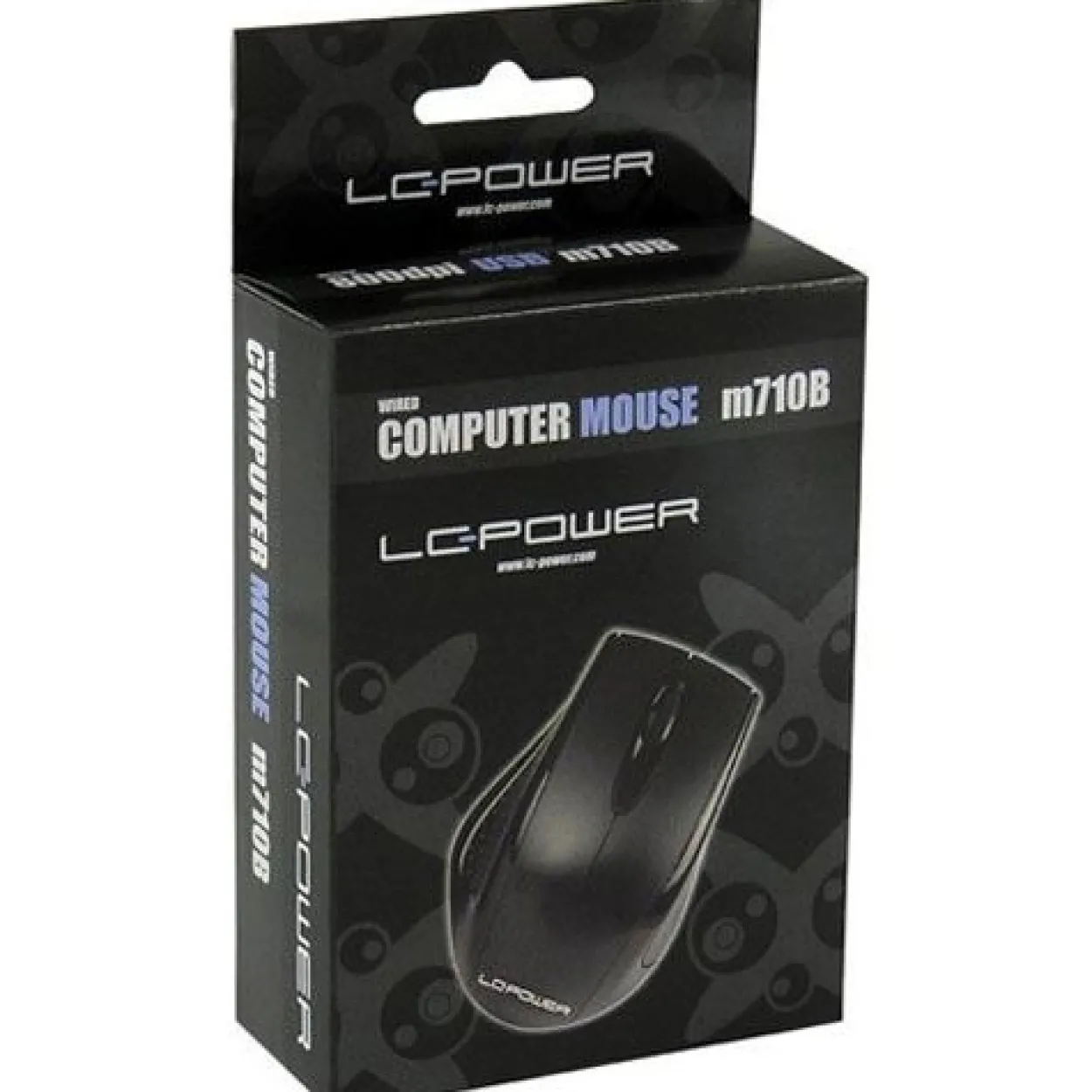 LC-Power M710B USB schwarz (kabelgebunden)