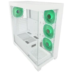 LC-Power 715W Seamless_Pale_X Midi Tower ohne Netzteil weiss