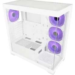 LC-Power 715W Seamless_Pale_X Midi Tower ohne Netzteil weiss