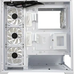 LC-Power 715W Seamless_Pale_X Midi Tower ohne Netzteil weiss
