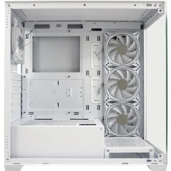 LC-Power 715W Seamless_Pale_X Midi Tower ohne Netzteil weiss