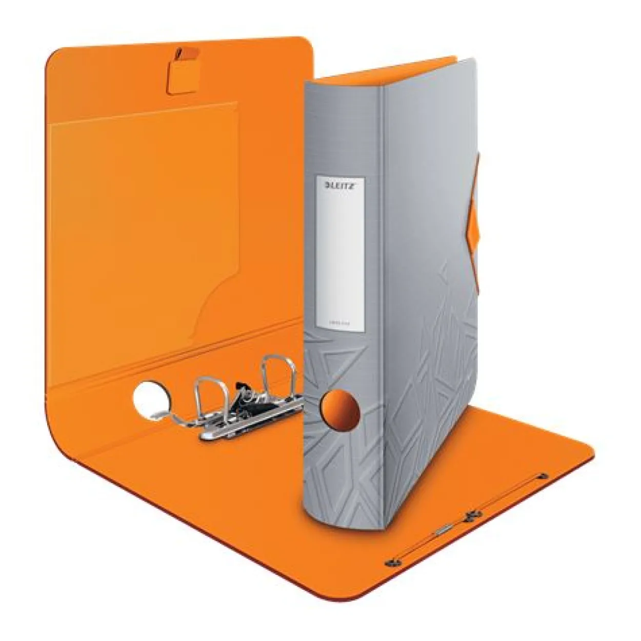 LEITZ Active Urban Chic Ordner grau Kunststoff 6,5 cm DIN A4