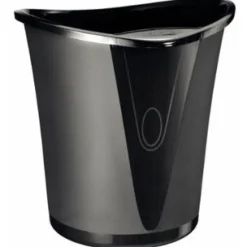 LEITZ Allura Papierkorb 18,0 l schwarz
