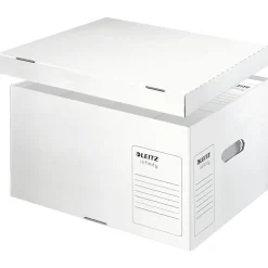 LEITZ 10 Archivcontainer Infinity L weiß 42,0 x 35,0 x 26,5 cm