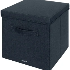 LEITZ 2 Aufbewahrungsboxen grau 33,0 x 38,0 x 32,5 cm