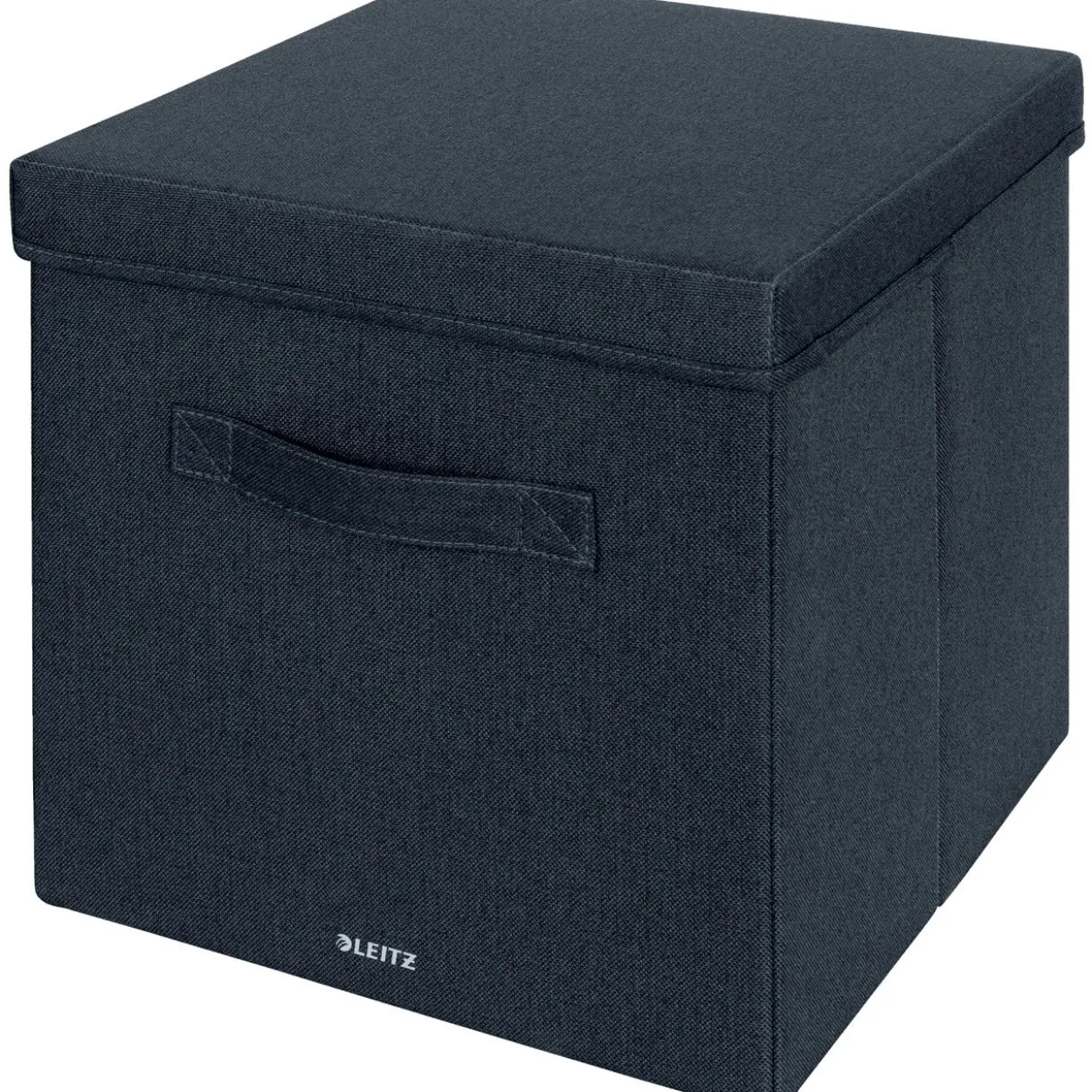 LEITZ 2 Aufbewahrungsboxen grau 33,0 x 38,0 x 32,5 cm