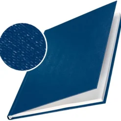 LEITZ Buchbindemappen blau Hardcover für 246 - 280 Blatt DIN A4, 10 St.
