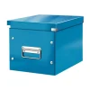 LEITZ Click & Store Aufbewahrungsbox 10,0 l blau 26,0 x 26,0 x 24,0 cm