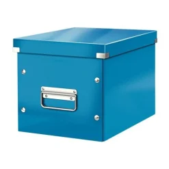 LEITZ Click & Store Aufbewahrungsbox 10,0 l blau 26,0 x 26,0 x 24,0 cm