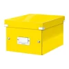 LEITZ Click & Store Aufbewahrungsbox 7,4 l gelb 21,6 x 28,2 x 16,0 cm