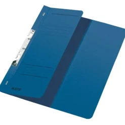 LEITZ Einhakhefter 3744 Karton blau DIN A4, halber Deckel, 1 St.