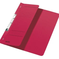 LEITZ Einhakhefter 3744 Karton rot DIN A4, halber Deckel, 1 St.