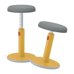 LEITZ Ergo Cosy Aktiv Sitz-Steh-Hocker 110kg rutschfest gelb