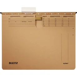 LEITZ 25 Hängehefter ALPHA® 1914 Karton naturbraun 1 x kaufmännische Heftung