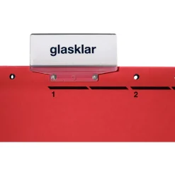 LEITZ 5 Hängehefter ALPHA® 1984 Karton rot 1 x kaufmännische Heftung