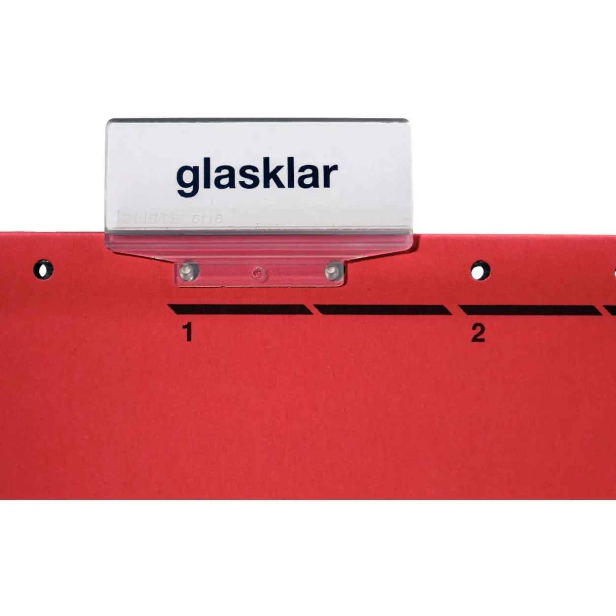 LEITZ 5 Hängehefter ALPHA® 1984 Karton rot 1 x kaufmännische Heftung