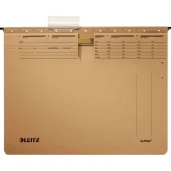 LEITZ 10 Hängehefter ALPHA® 1914 Karton naturbraun 1 x kaufmännische Heftung