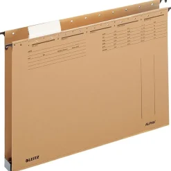 LEITZ 25 Hängesammler ALPHA® 1943 naturbraun Boden: 2,8 cm