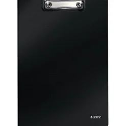 LEITZ Klemmbrettmappe Solid 3962 DIN A4 schwarz Kunststoff