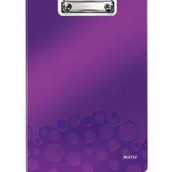 Leitz Klemmbrett-Mappe WOW, DIN A4, Polyfoam, violett