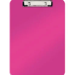 Leitz Klemmbrett WOW, DIN A4, Polystyrol, pink-metallic