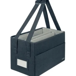 LEITZ Laptoptasche Desk Sharing kompakt Stoff samtgrau 65760089 bis 35,6 cm (14 Zoll)