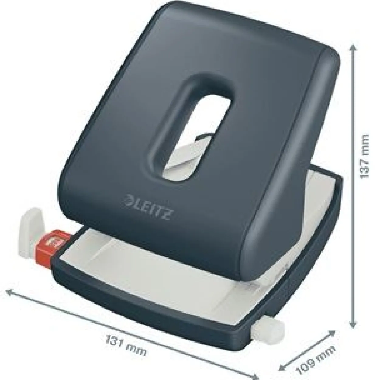 LEITZ Locher Cosy grau