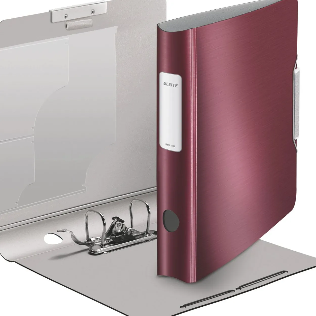 Leitz Ordner Active Style, 180 Grad, 60 mm, granat-rot