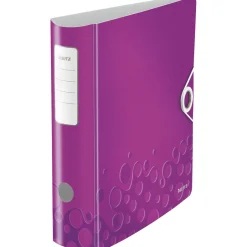 Leitz Ordner Active WOW, 180 Grad, 80 mm, violett