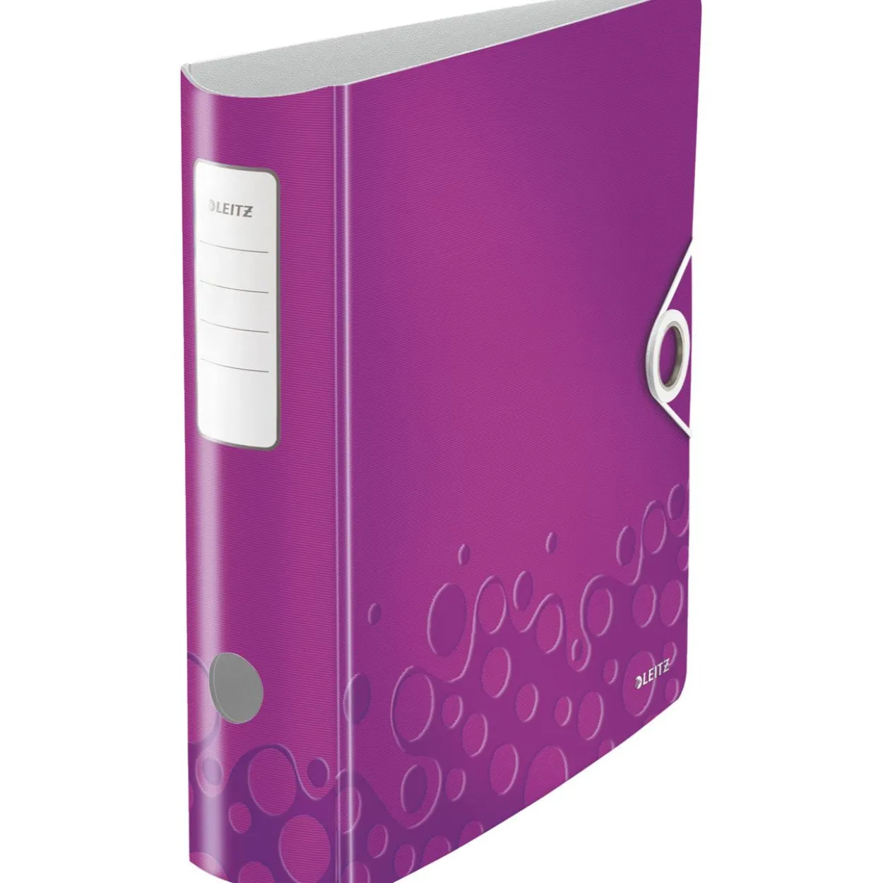 Leitz Ordner Active WOW, 180 Grad, 80 mm, violett